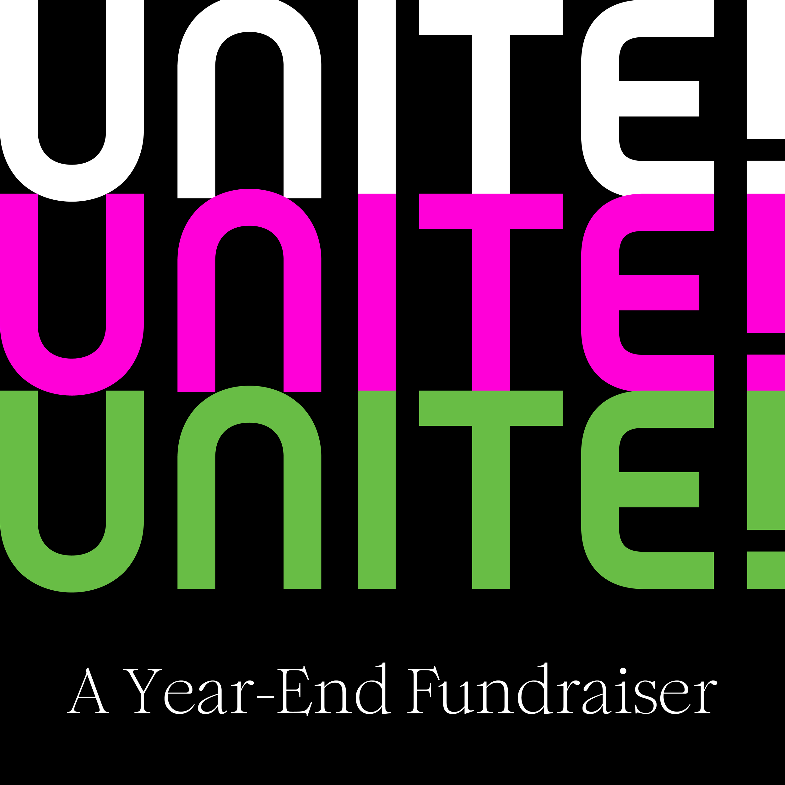 Unite!: A Year-End Fundraiser
