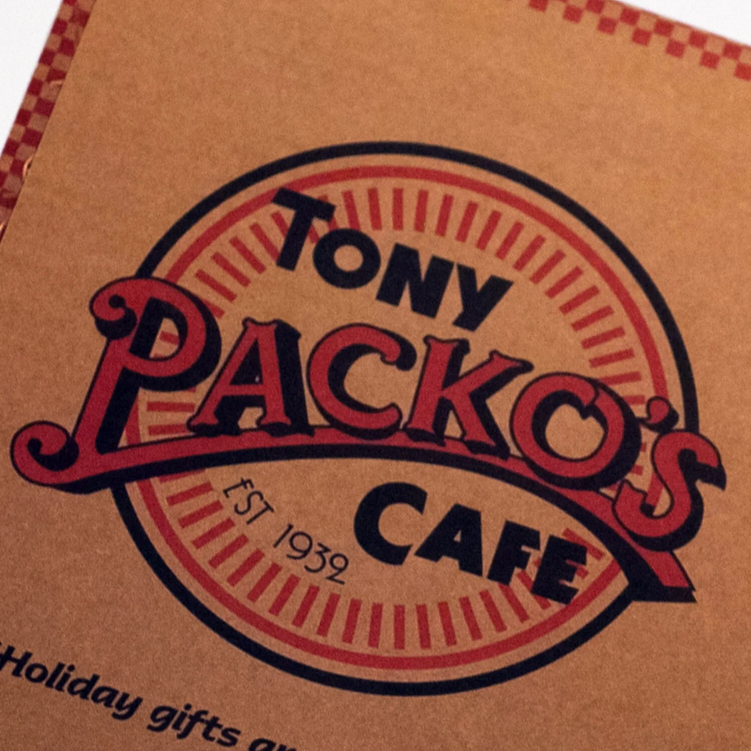 Tony Packo's Holiday Mailer