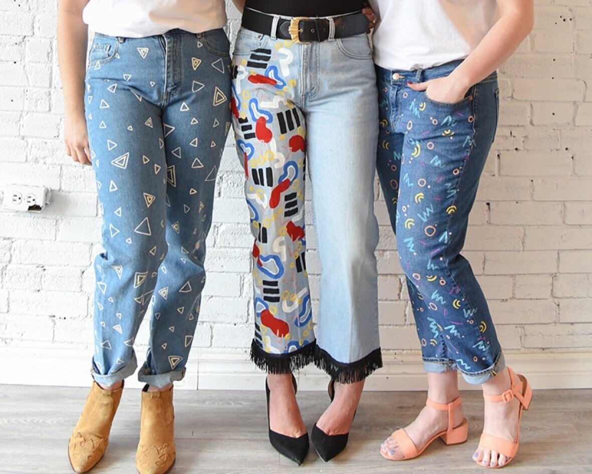 DIY Lace Jean Patch  Diy ripped jeans, Patched jeans diy, Diy