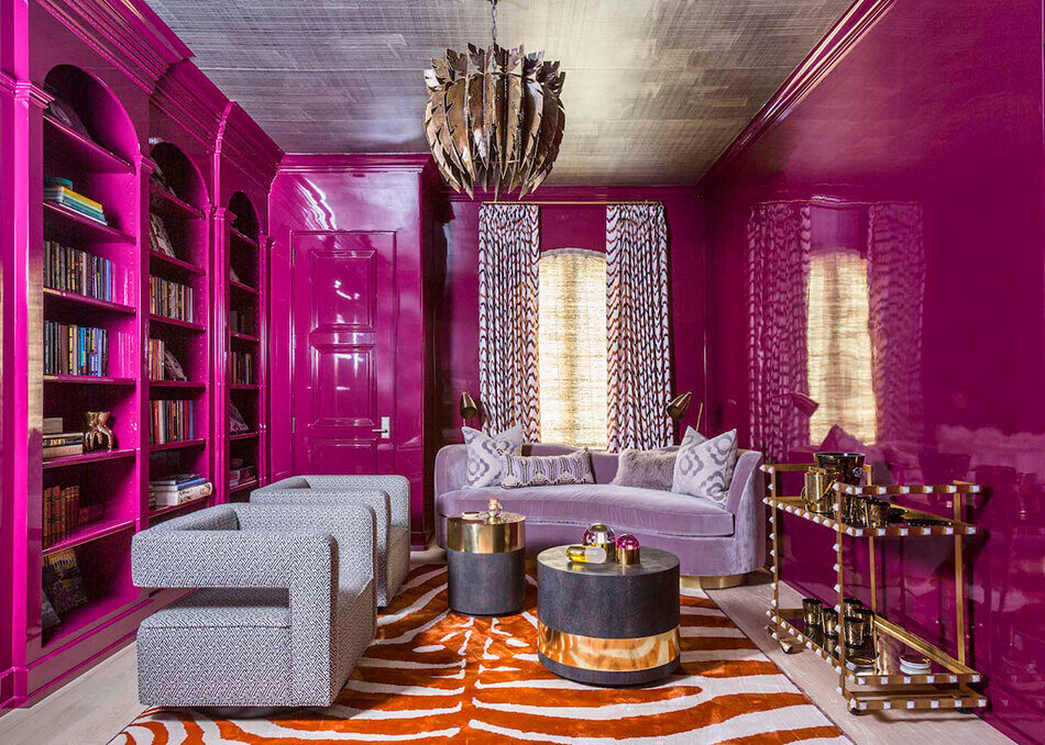 Magenta, Hot Pink, & Fuchsia Spaces Making Us Mega Swoon — firefly+finch