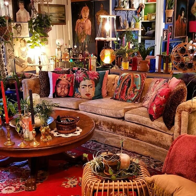 Maximalist Bohemian Rooms I\'d Copy Right Now: Funky + Fabulous ...