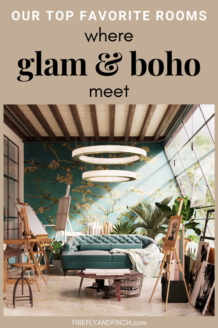 Top 20 BOHO GLAM DESIGN Rooms & Spaces — firefly+finch