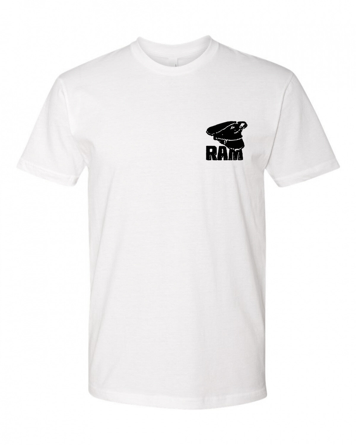 RAM "Muir Cap" Shirt - White/Black