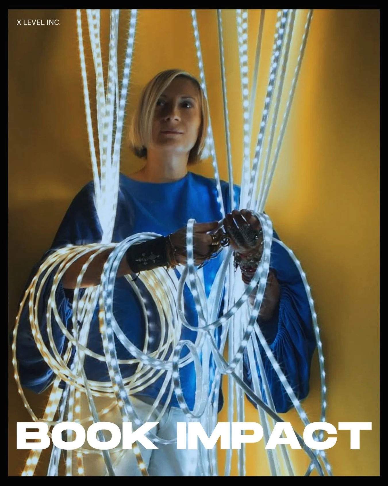 Some artists do not simply fill a room. They change it.

Grimanesa Amor&oacute;s transforms spaces and places with light, turning architecture into experience and moments into memory. That is impact you can feel long after the lights go down.

Impact