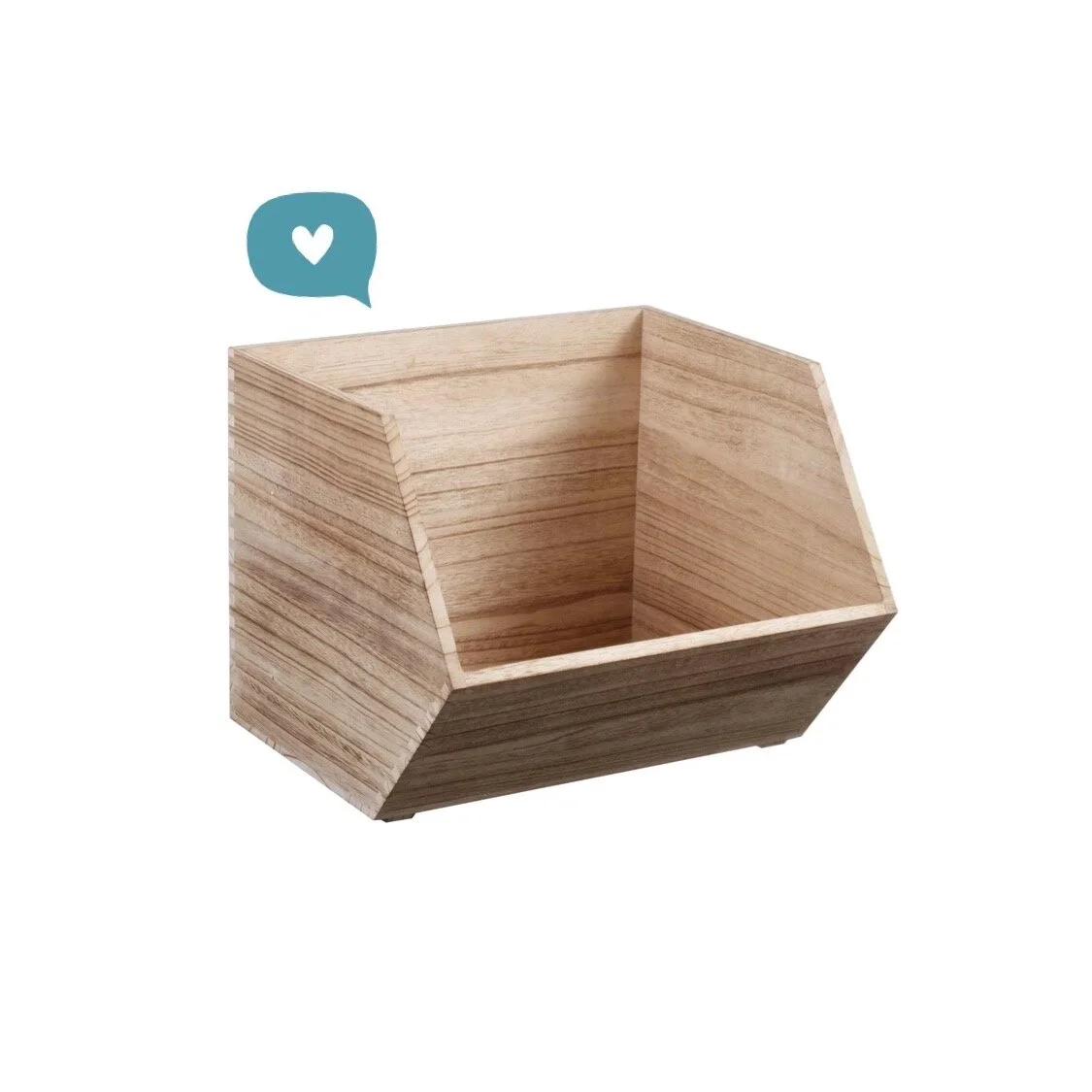 Stackable Wood Toy Storage — Threads Lovin'