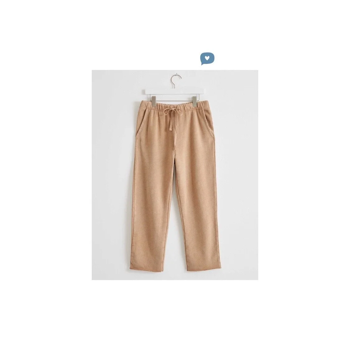 Aerie Sandy Fleece Cropped Sweatpant on 