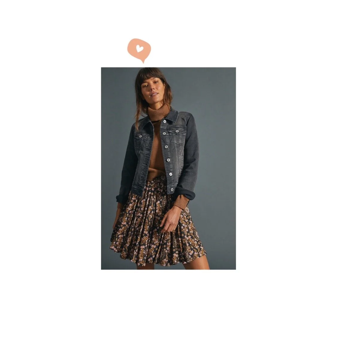 pilcro classic denim jacket