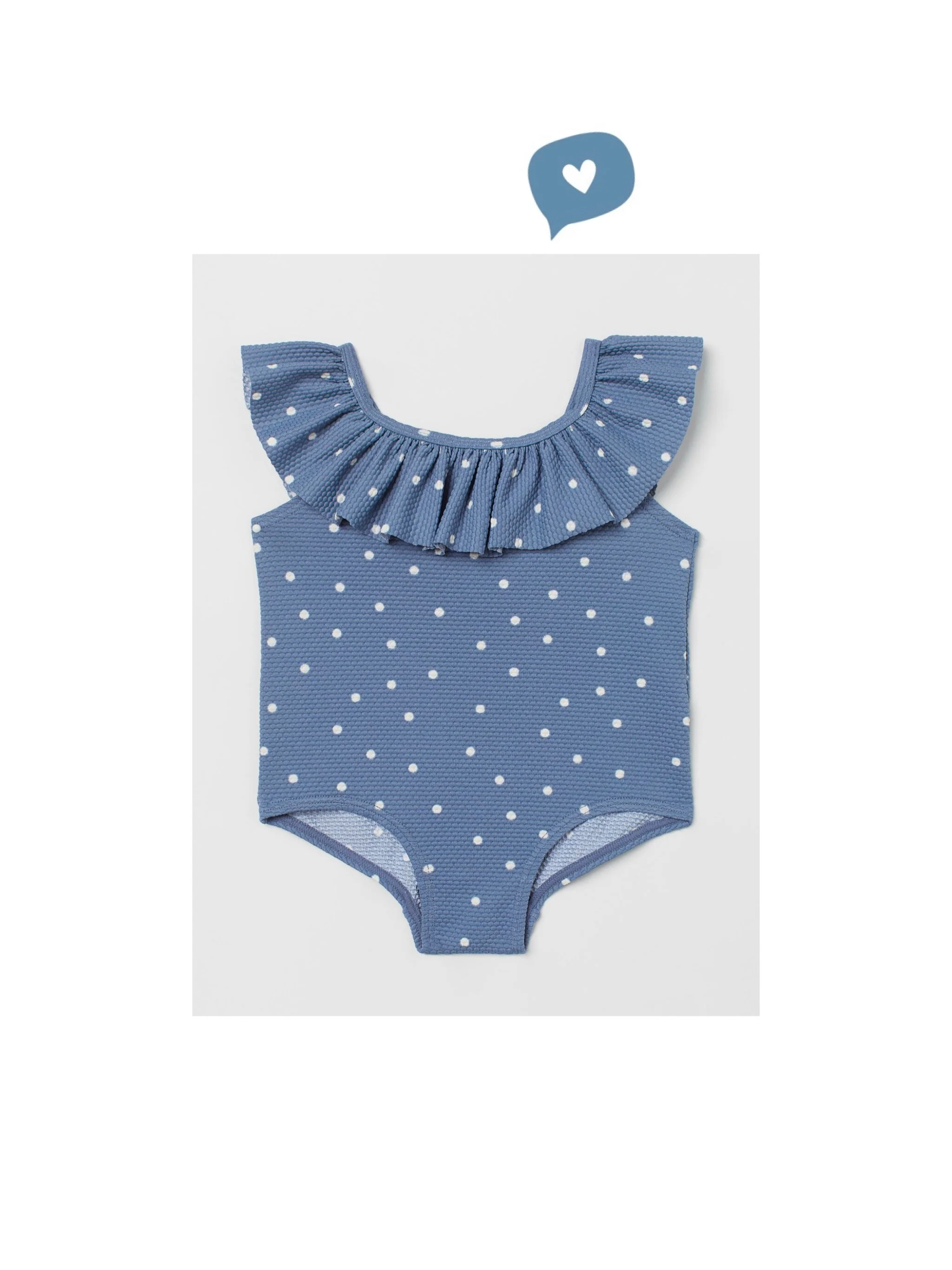 Ruffletrimmed Swimsuit — Threads Lovin'