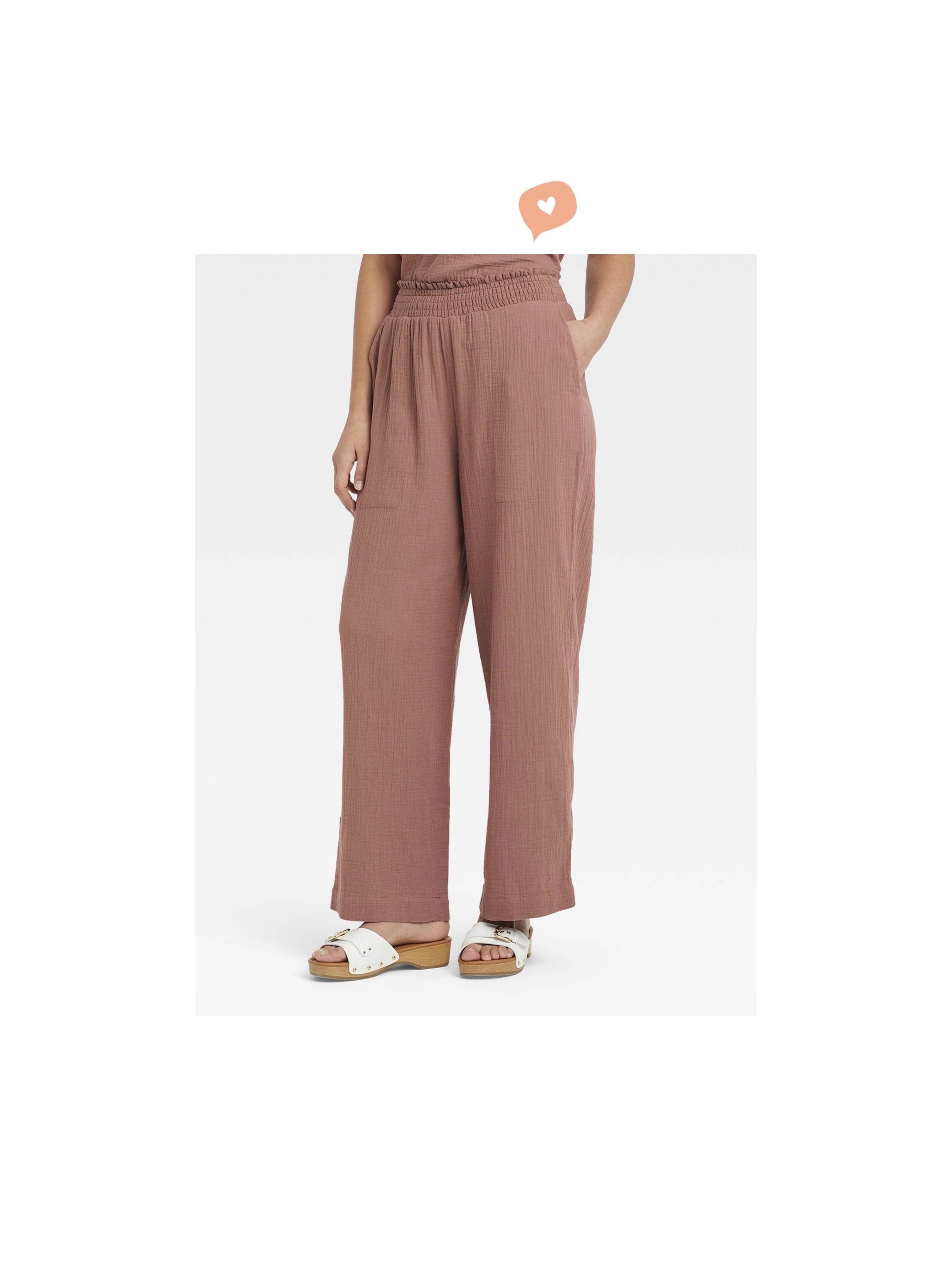 HighRise Wide Leg Gauze Pants — Threads Lovin'