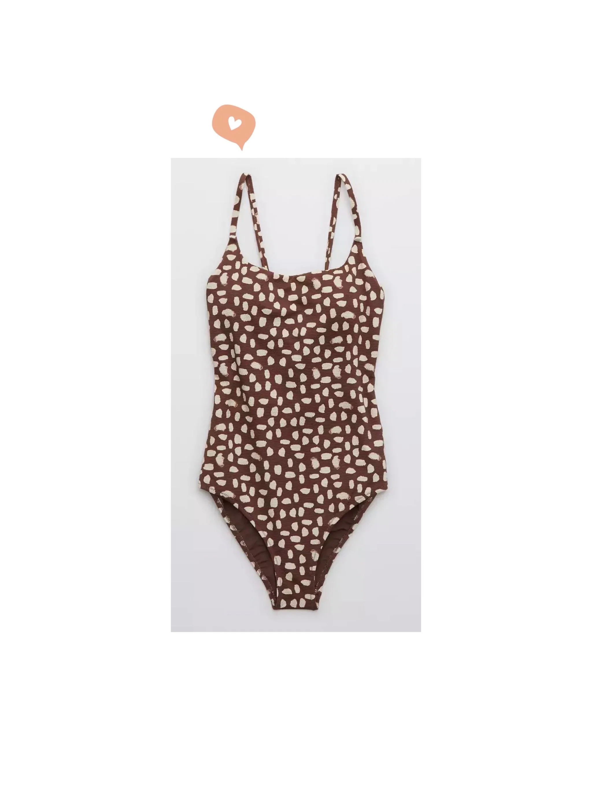 Aerie Pique Tie Back One Piece Swimsuit — Threads Lovin'