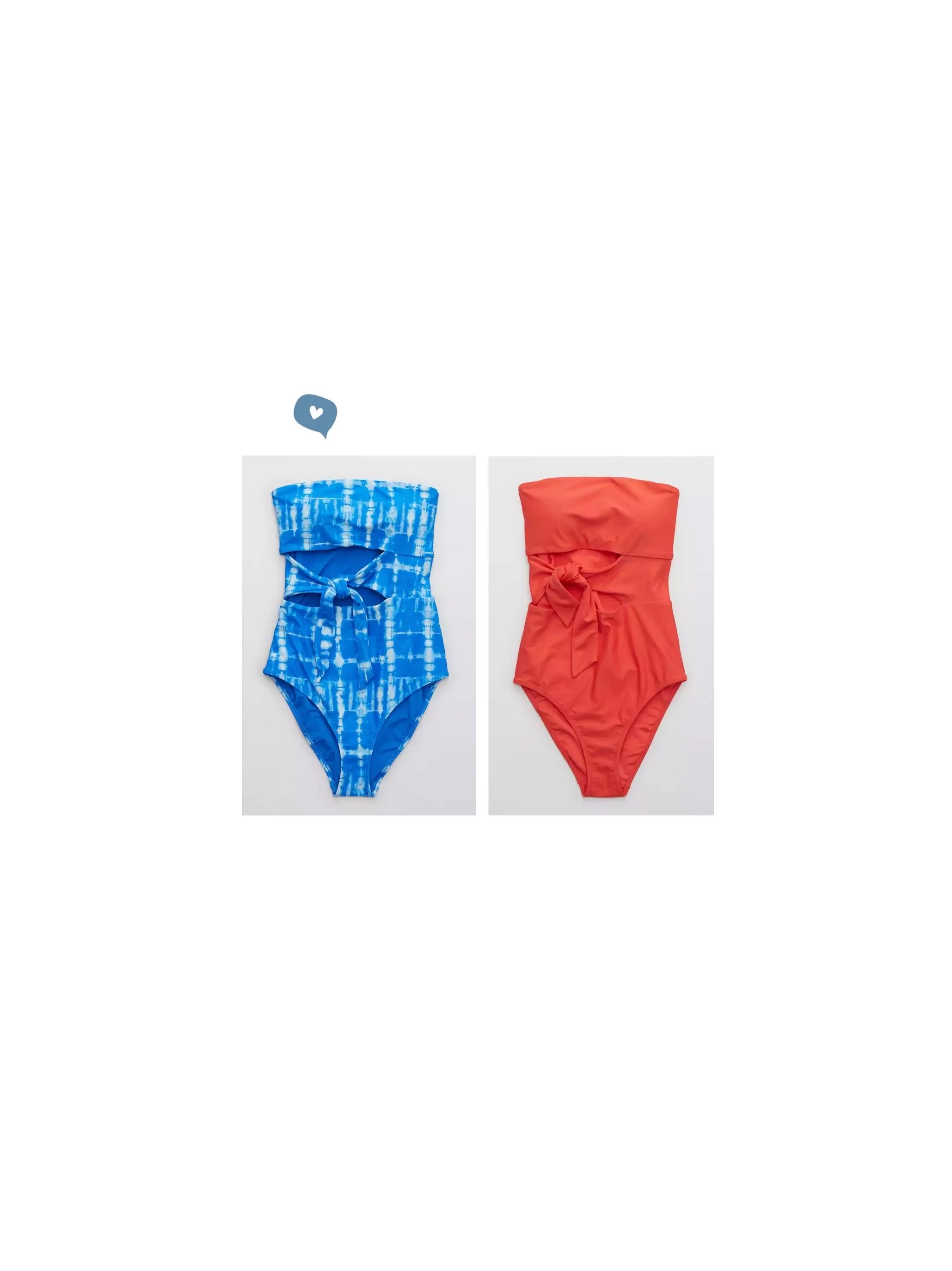 Aerie Wrap Strapless One Piece Swimsuit — Threads Lovin'