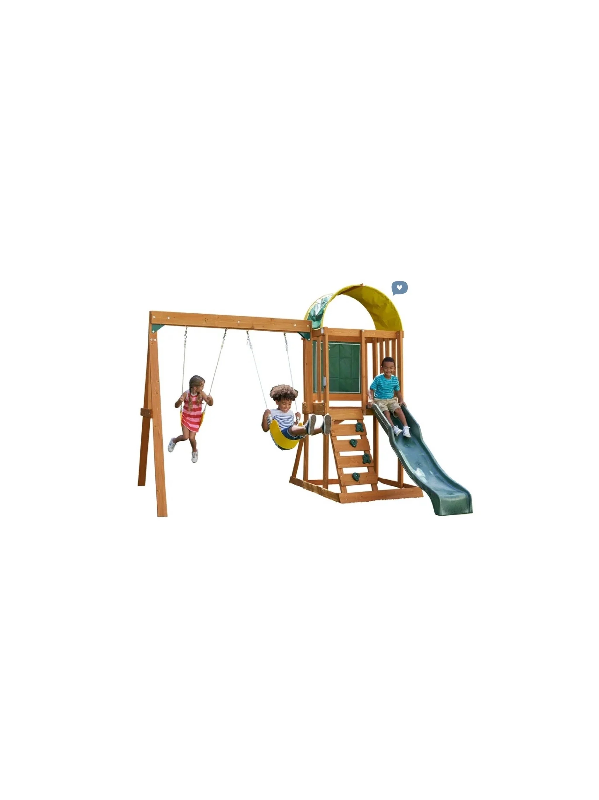 KidKraft Ainsley Wooden Outdoor Swing Set — Threads Lovin'