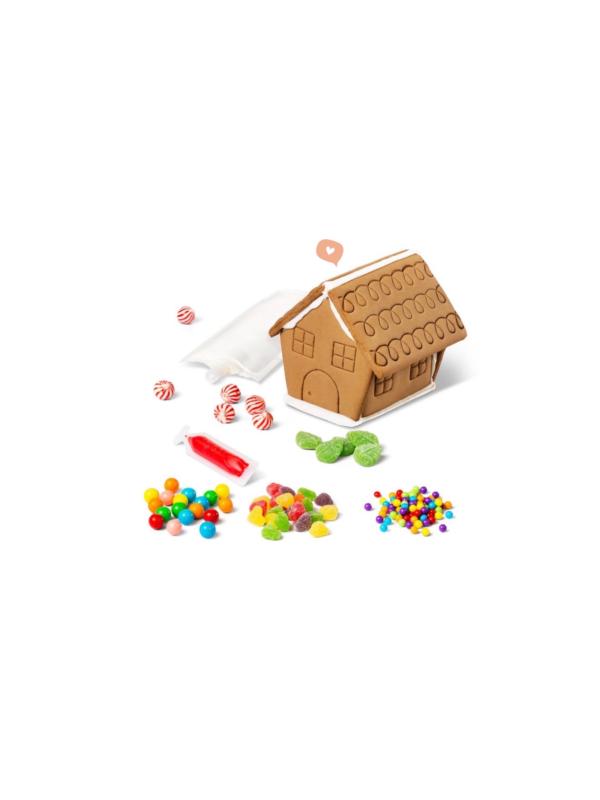 PreBuilt Gingerbread House — Threads Lovin'