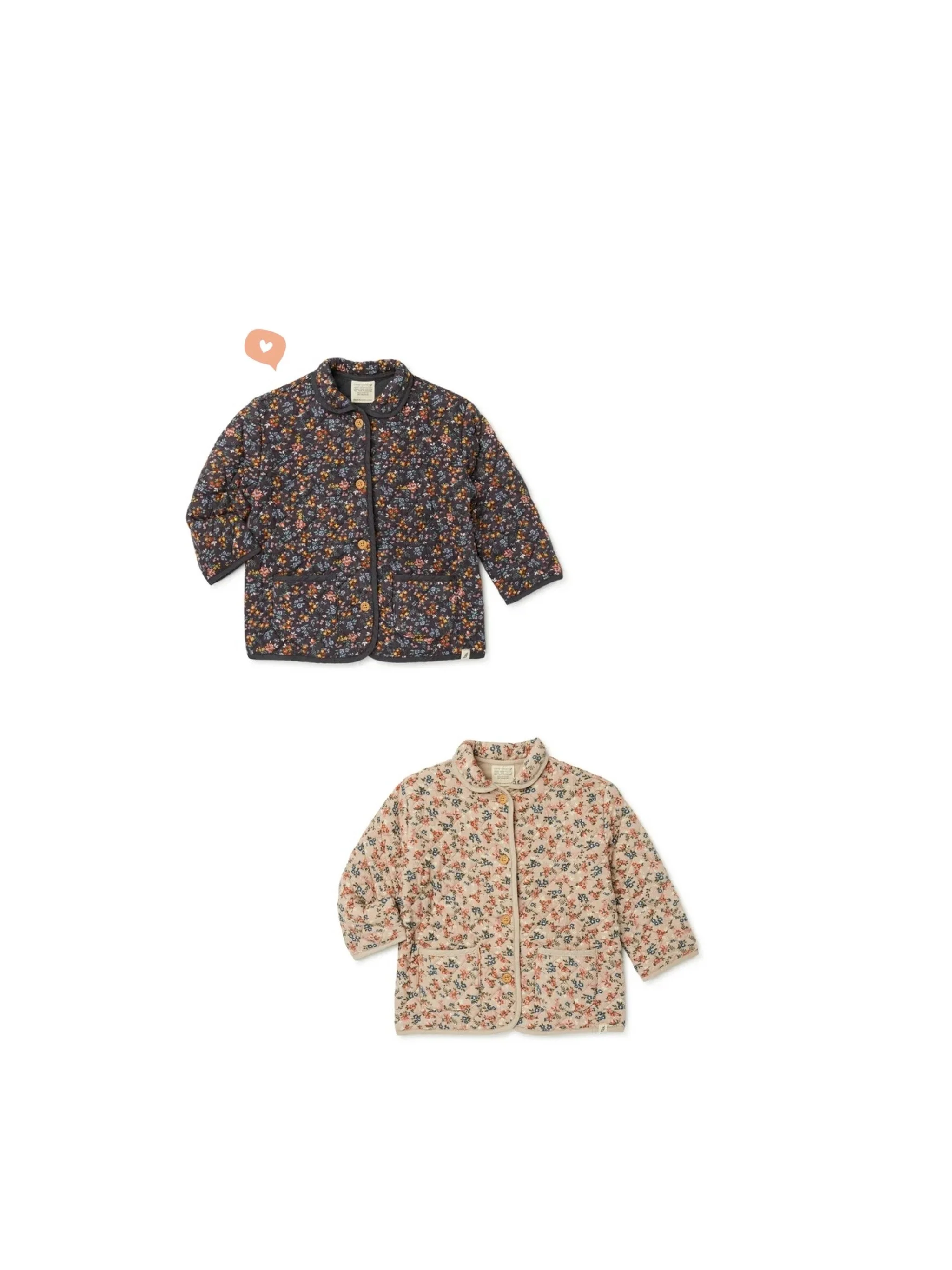 Easy Peasy Baby and Toddler Girls Quilted Jacket — Threads Lovin'