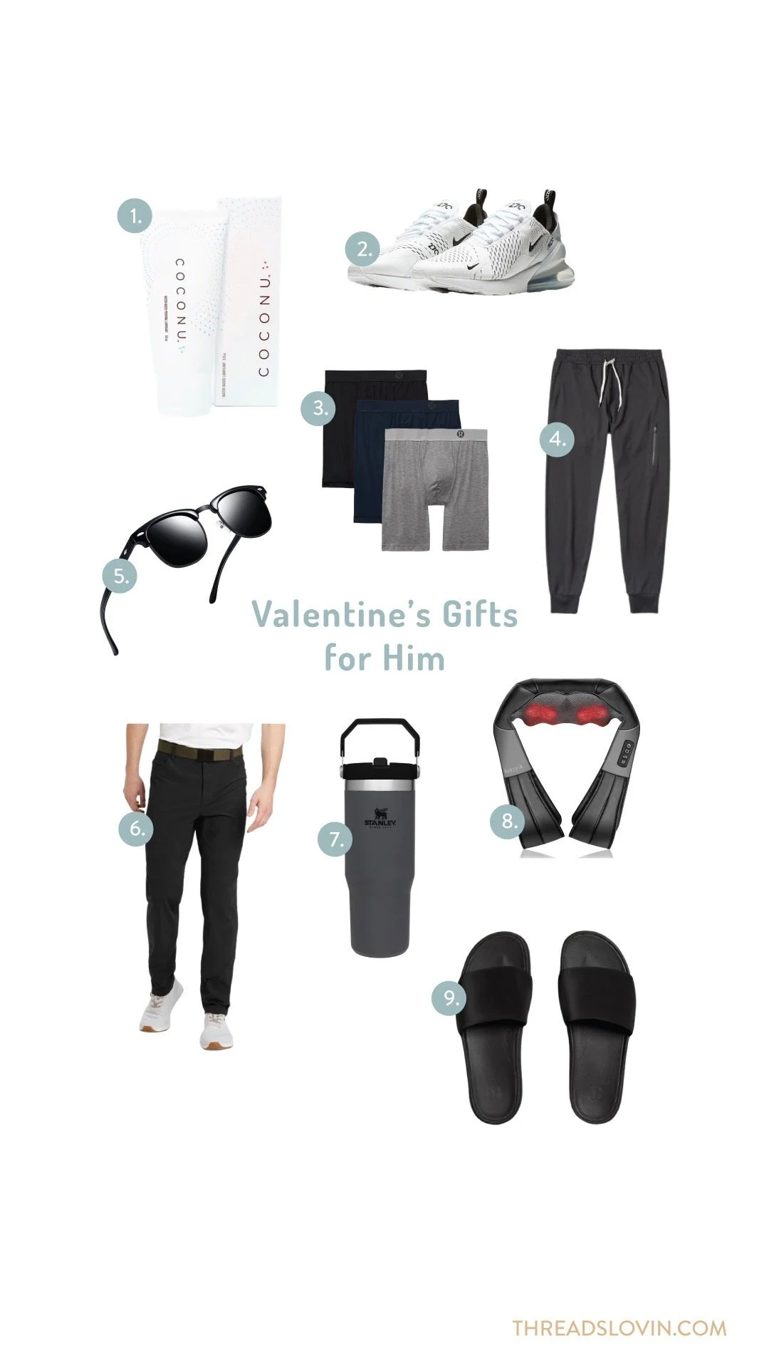 Valentine's Gifts for Him — Threads Lovin'