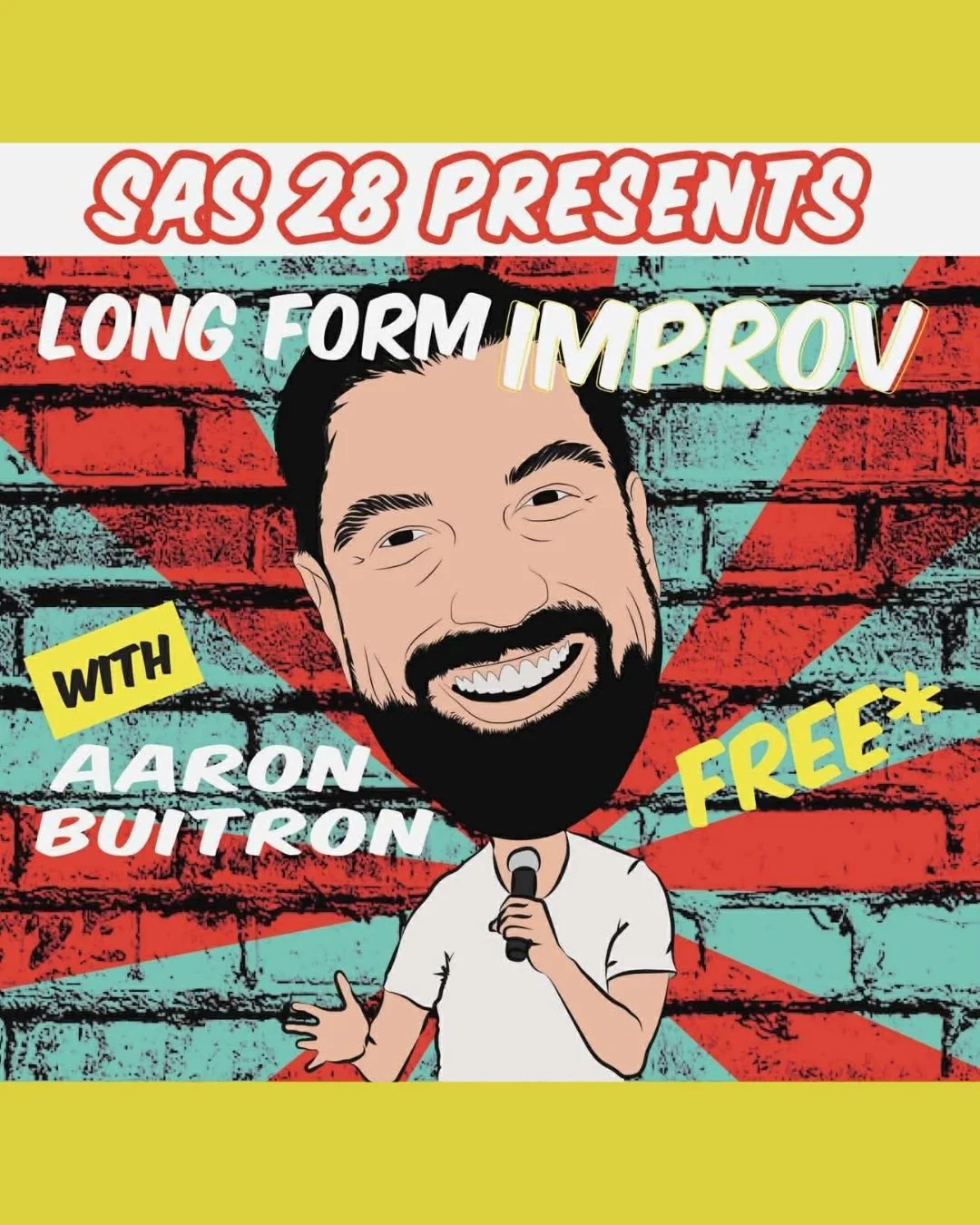 SAS 28: LONG FORM IMPROV with Aaron Buitron