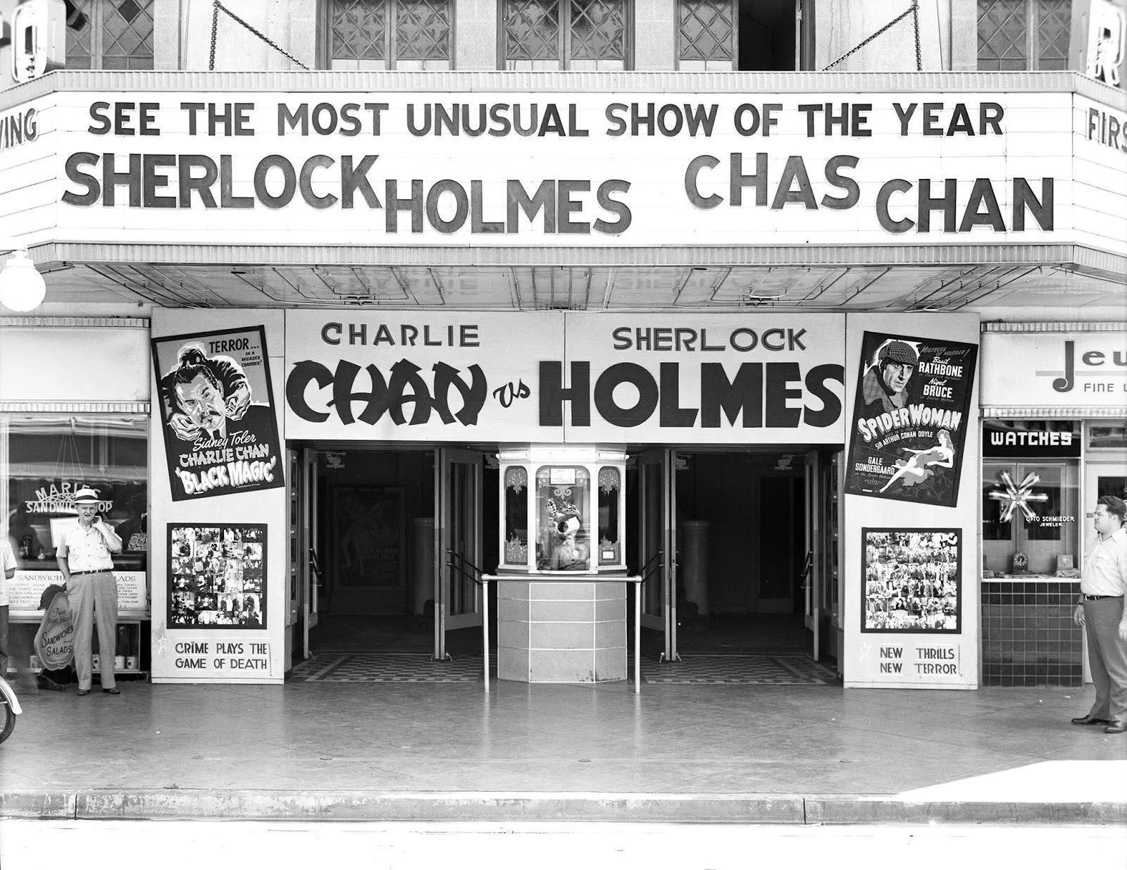 Classic Double Features At The Palace - CHARLIE CHAN AT TREASURE ISLAND and THE ADVENTURES OF SHERLOCK HOLMES