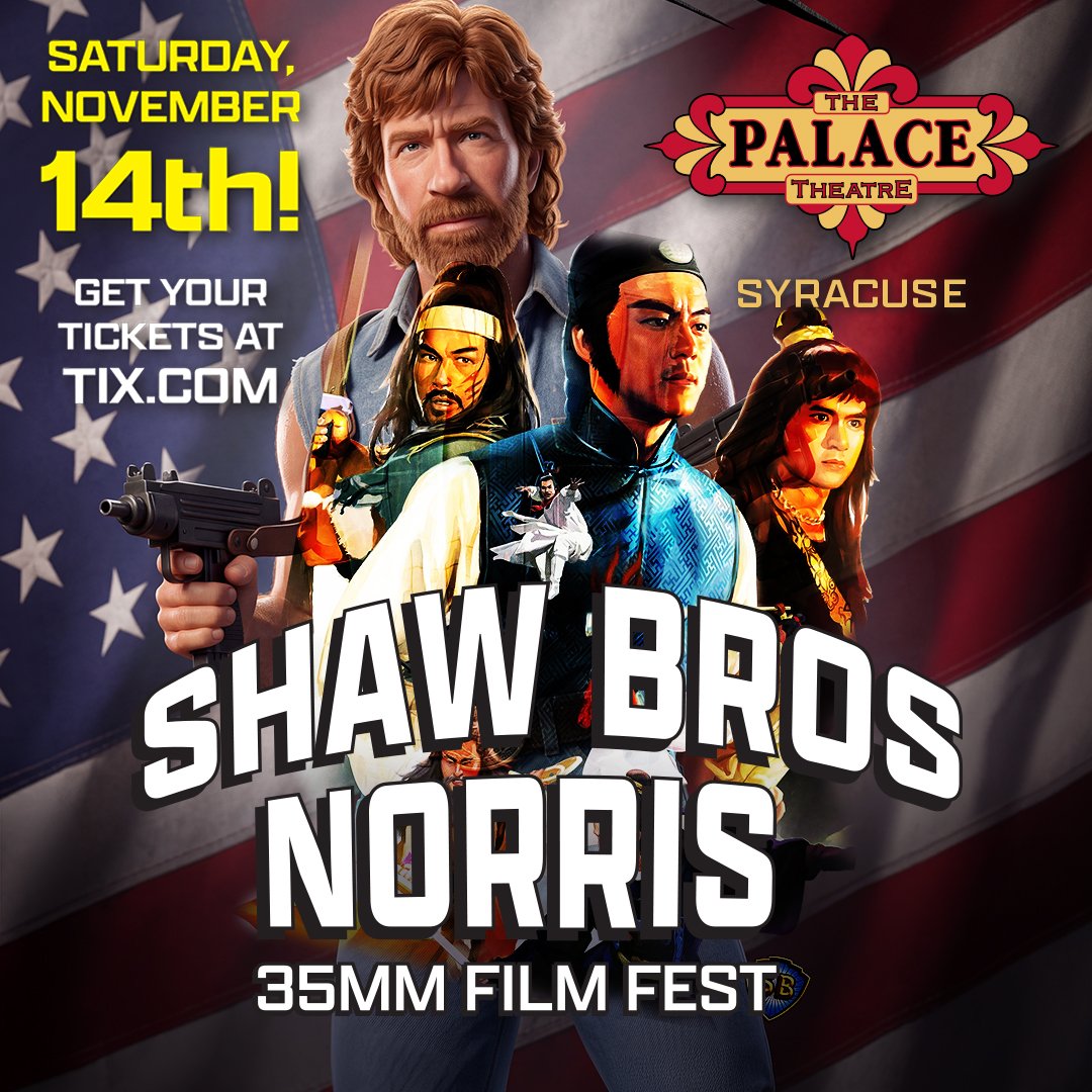 Shaw Bros Norris 35MM Film Fest &amp; 35MM Night Film Fest and Upstate NY Book Release Party for Ryan Dacko