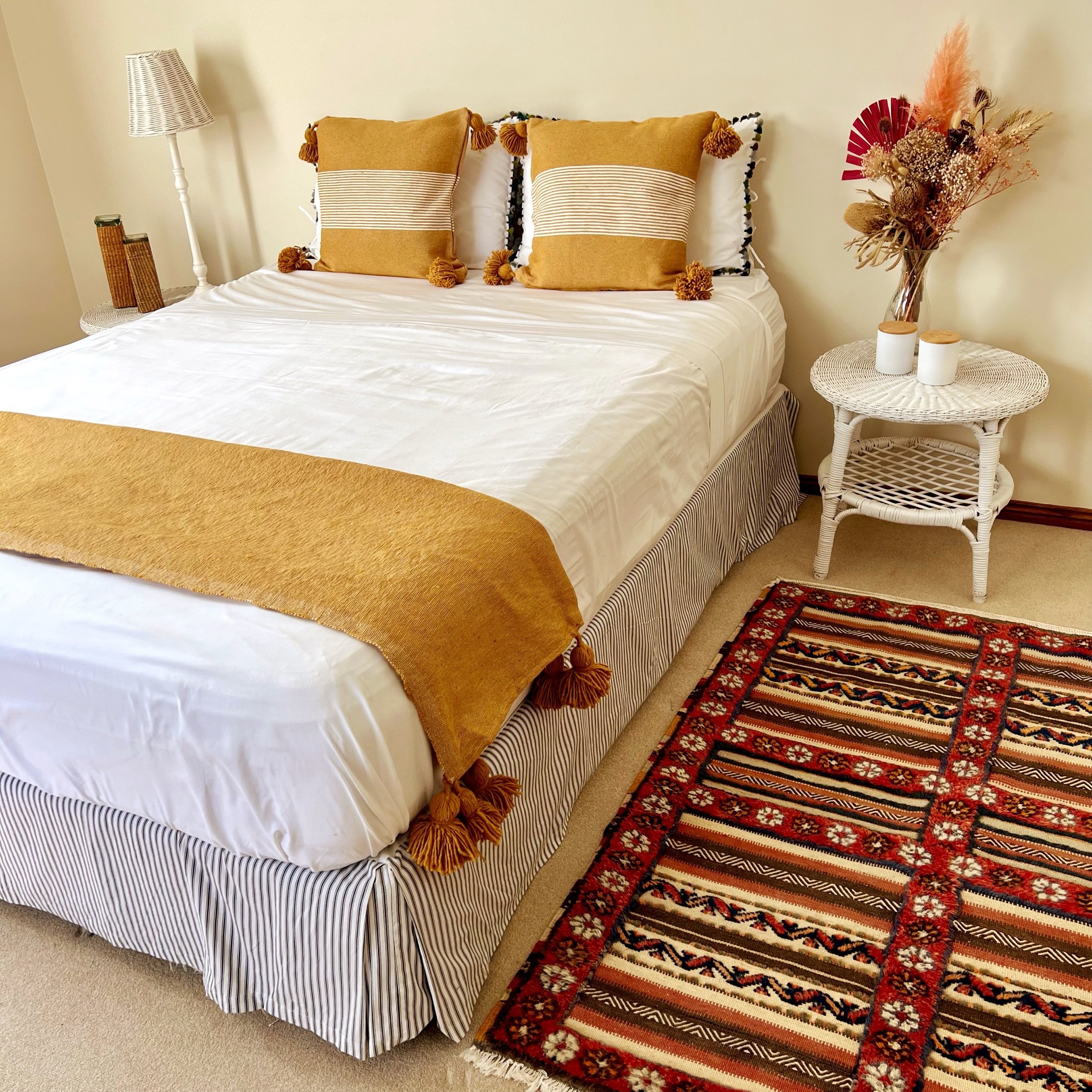 Pom Pom Throw - Moroc Mustard