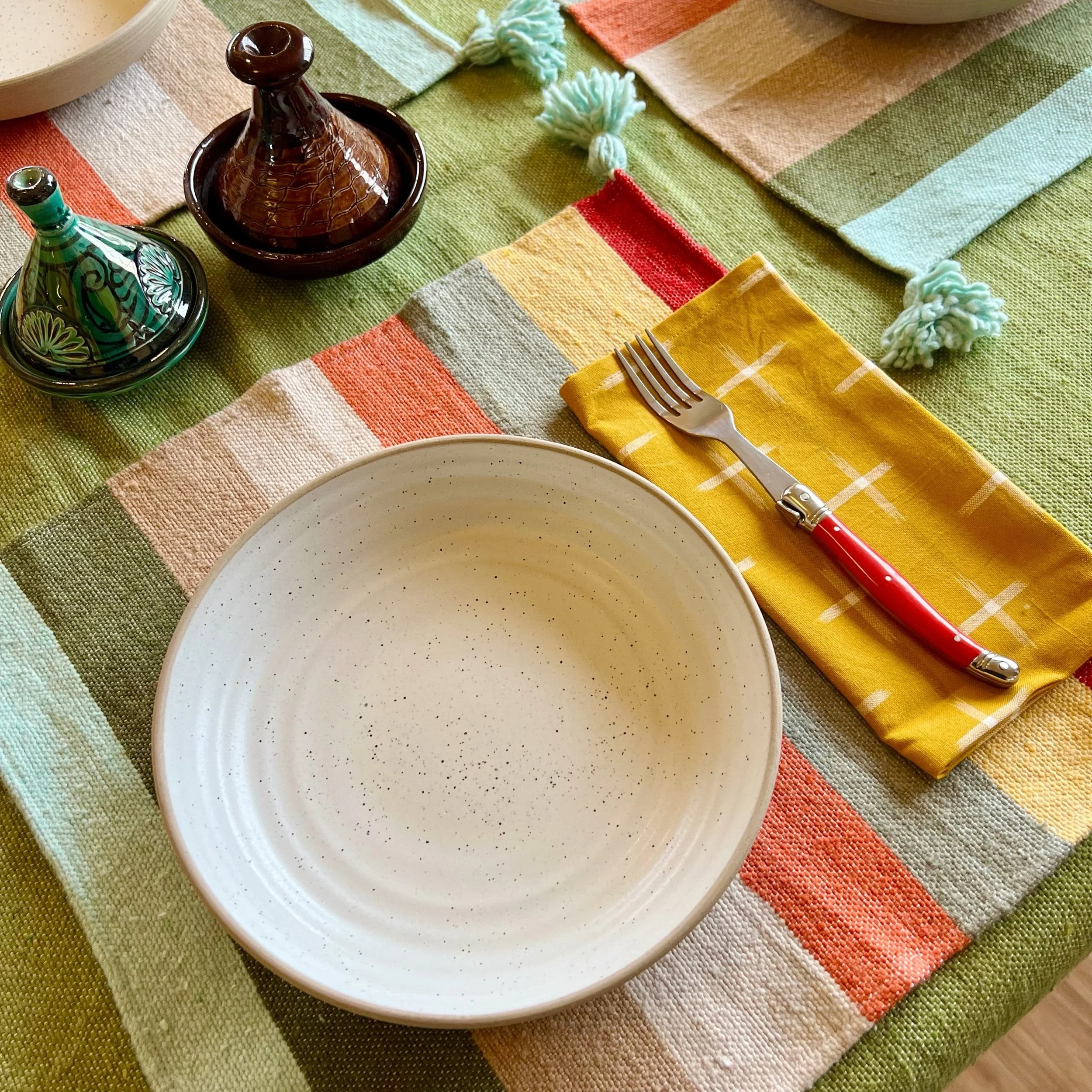 Napkins - Tumeric IKAT (set of 4)