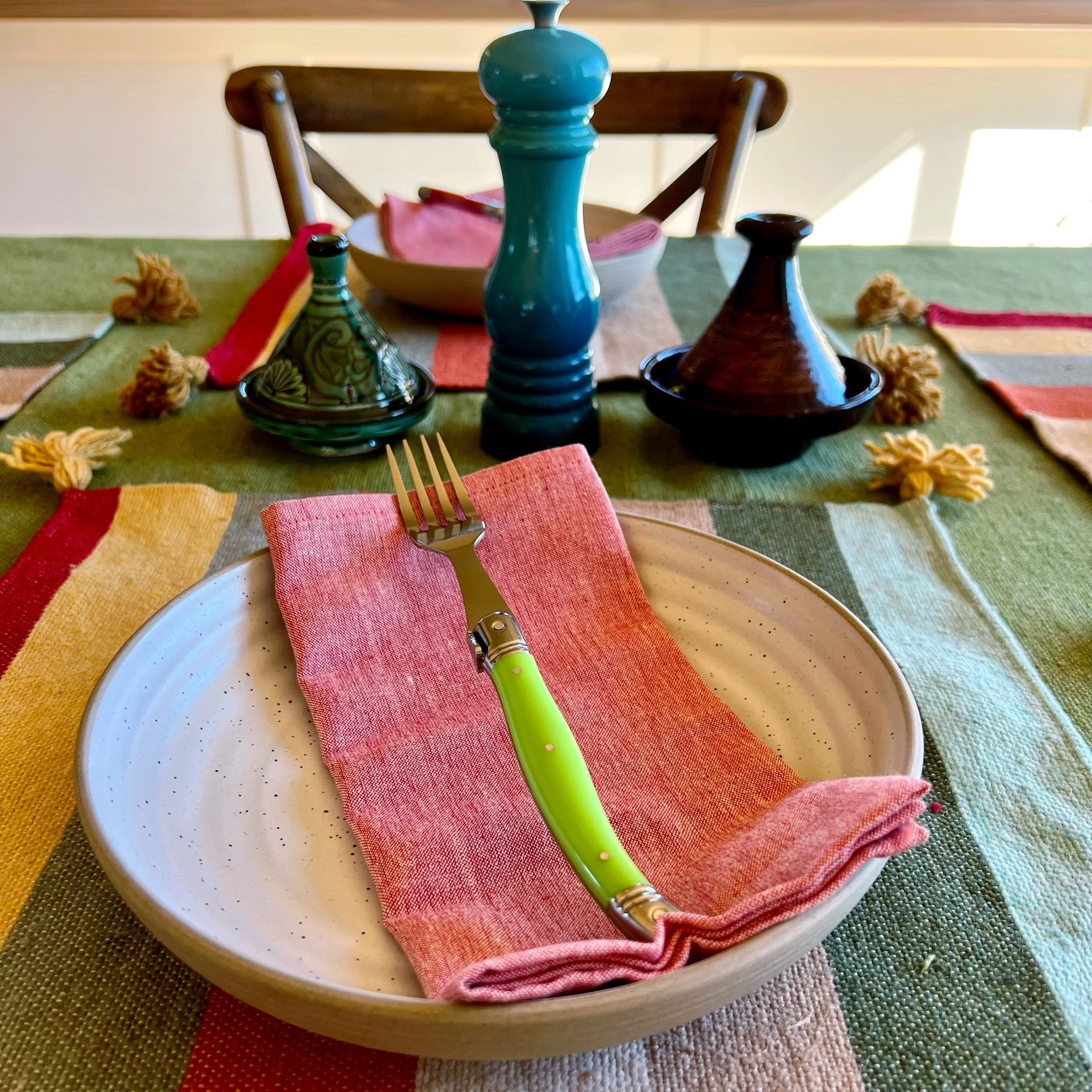 Napkins - Coral Pink (set of 4)