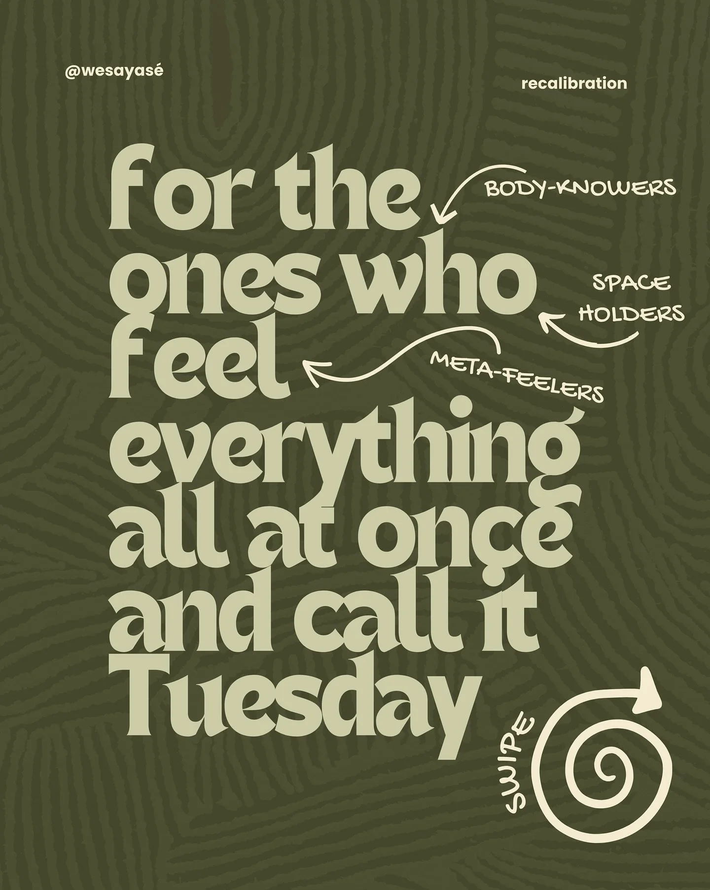 Hmmm realizing that not every feeling is fact, or tells a full story, or needs full on wearing can be a bit jarring and relieving all at once. It helps to know that more often these feels are signals worth pausing for. 

Based on the situation they m