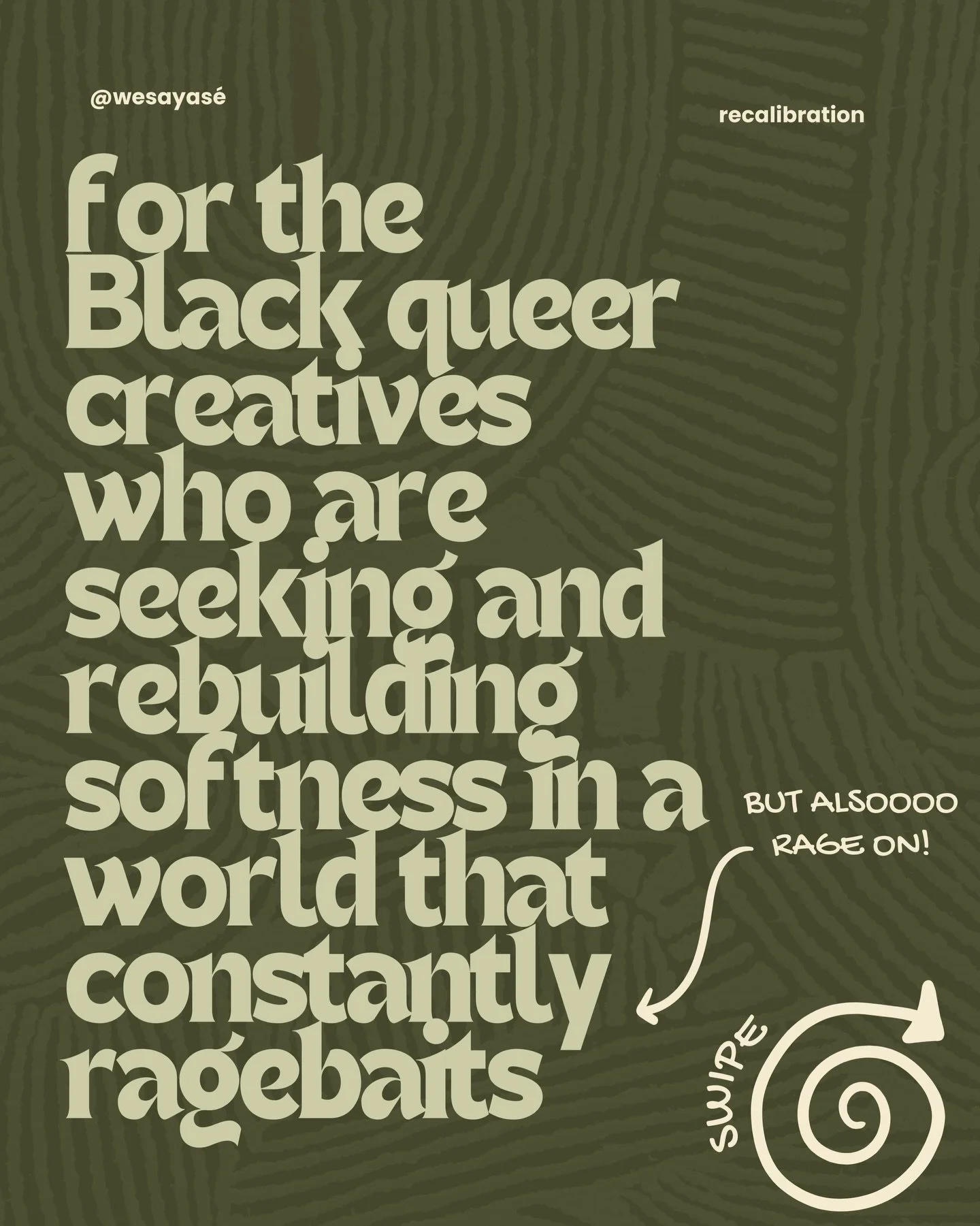 Your creativity, your grief, your expression, your rage&hellip;.  they&rsquo;re all tenderizers! 
 They keep your body from hardening into someone you don&rsquo;t recognize. They&rsquo;re how you stay in practice with yourself when the world wants yo