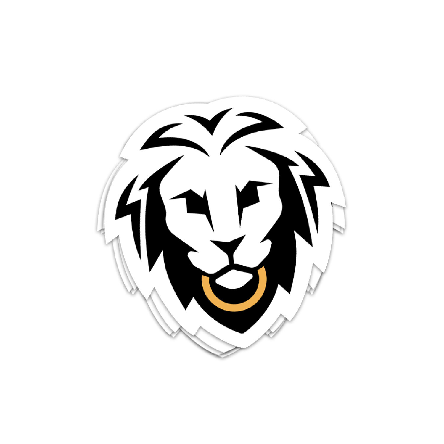 Lionheart Lion Sticker