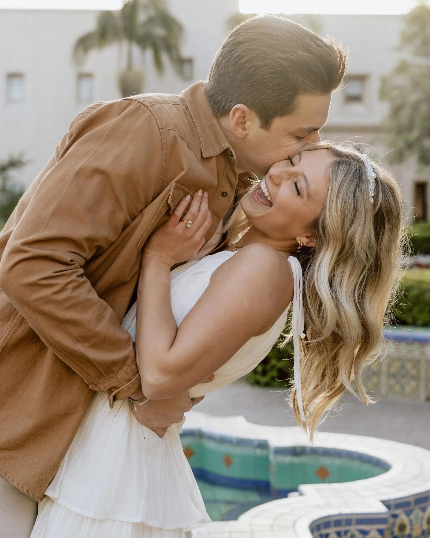 Prompt was &ldquo;sniff her hair&rdquo; lol when your childhood bestie @carlinielson gets engaged you pull out all the stops! Congratulations cuties can&rsquo;t wait for the wedding 🤍

#engagementphotos #engagementphotographer #weddingphotography