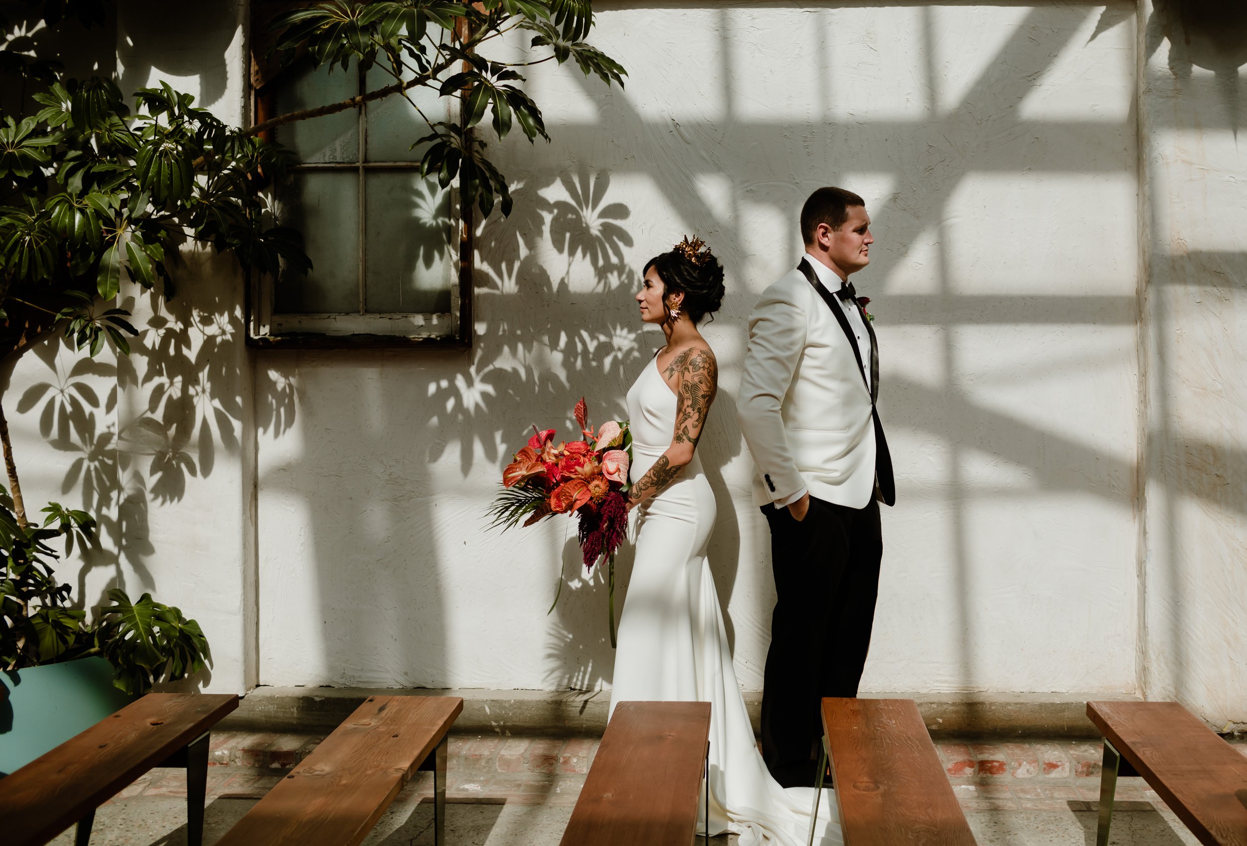  Ariana and Owen's Wedding at Valentine DTLA - Eve Rox Photography 