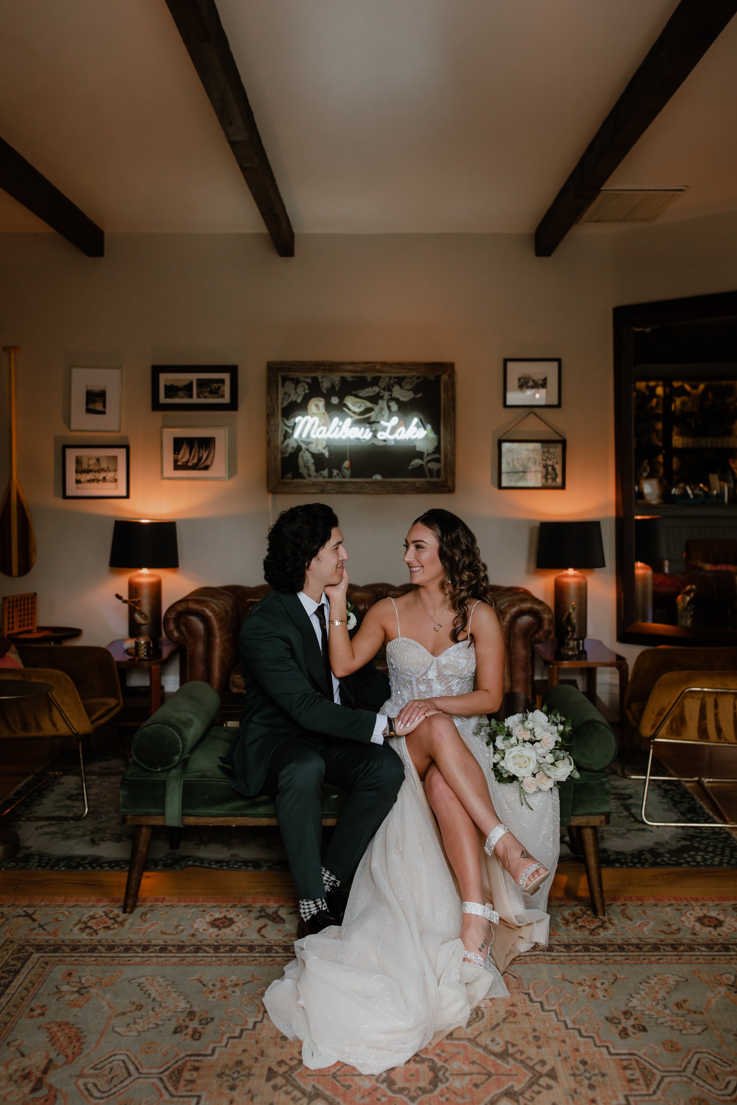  Emily and Lorenzo Wedding - The Lodge at Malibou Lake - Eve Rox Photography 