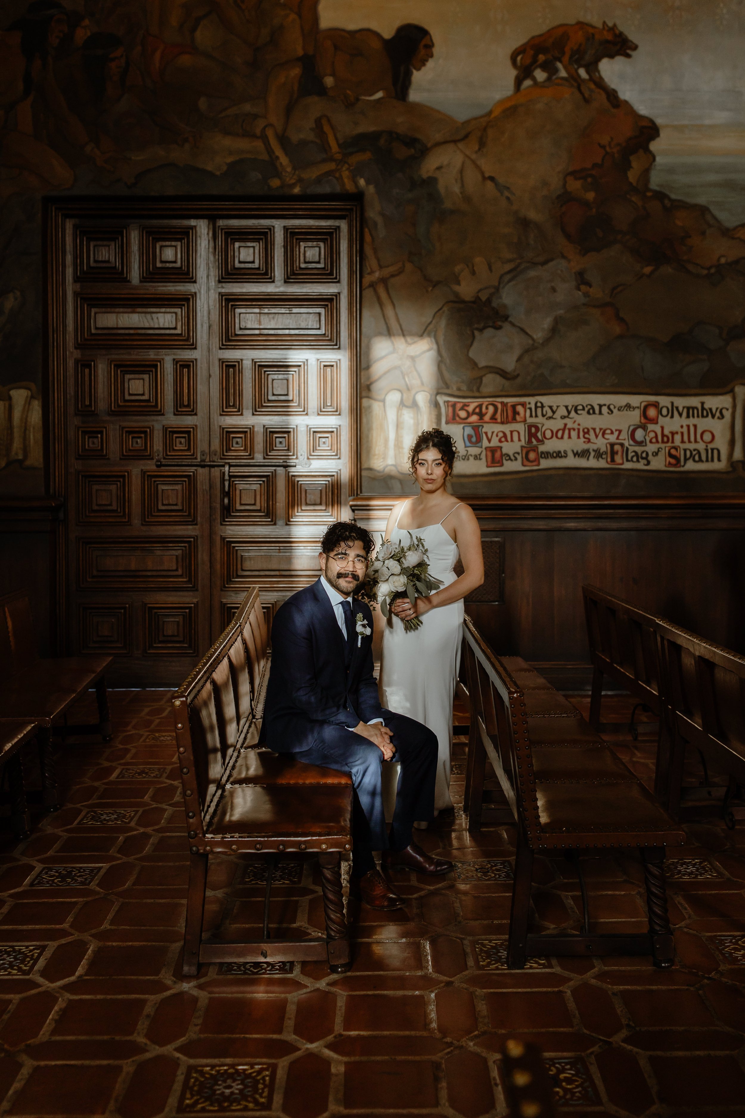 Diana and Carlos Wedding at Santa Barbara Courthouse - Eve Rox Photography-48.jpg