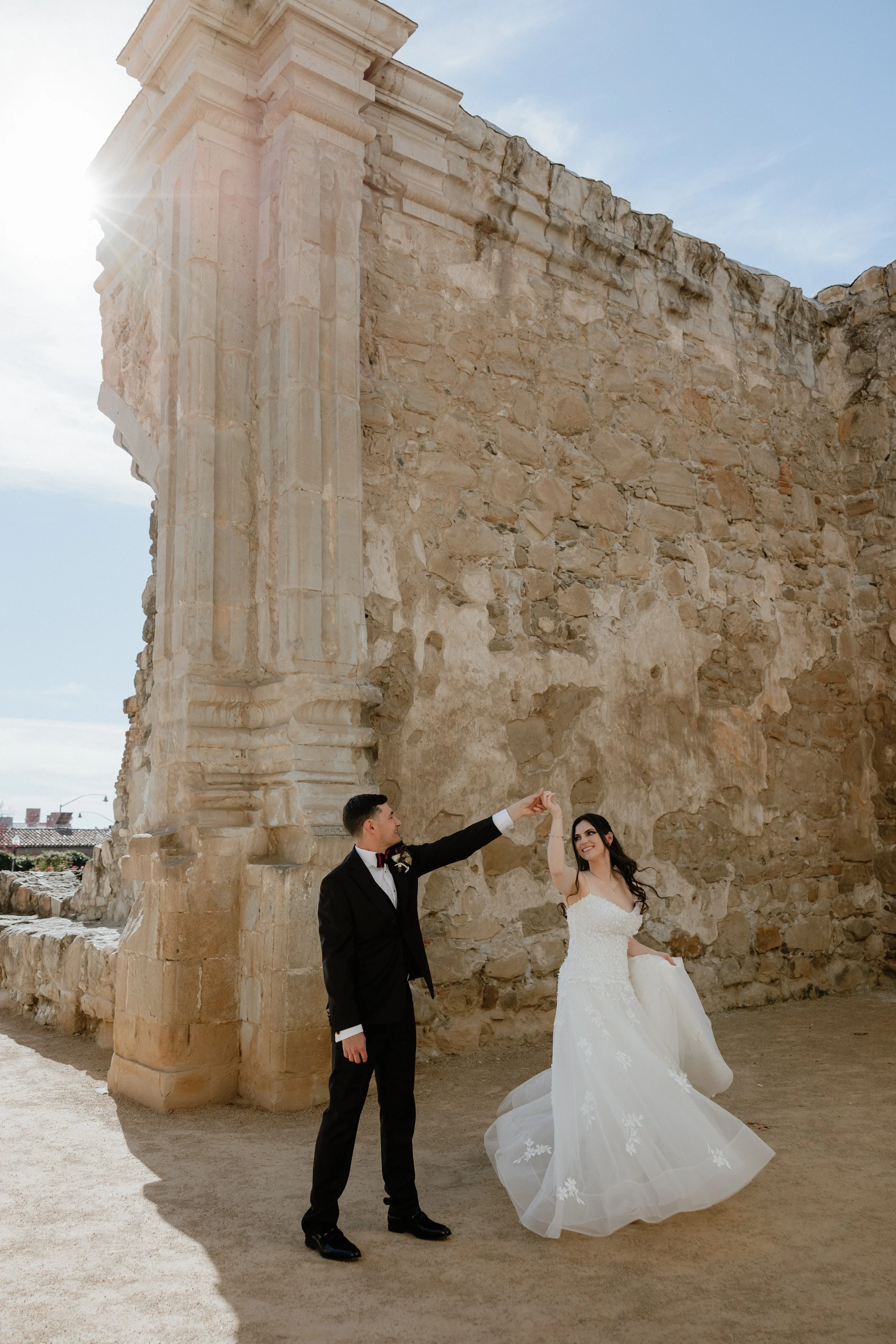 Roxanne and Matt's Wedding at Franciscan Gardens in San Juan Capistrano, CA        - Eve Rox Photography-6.jpg