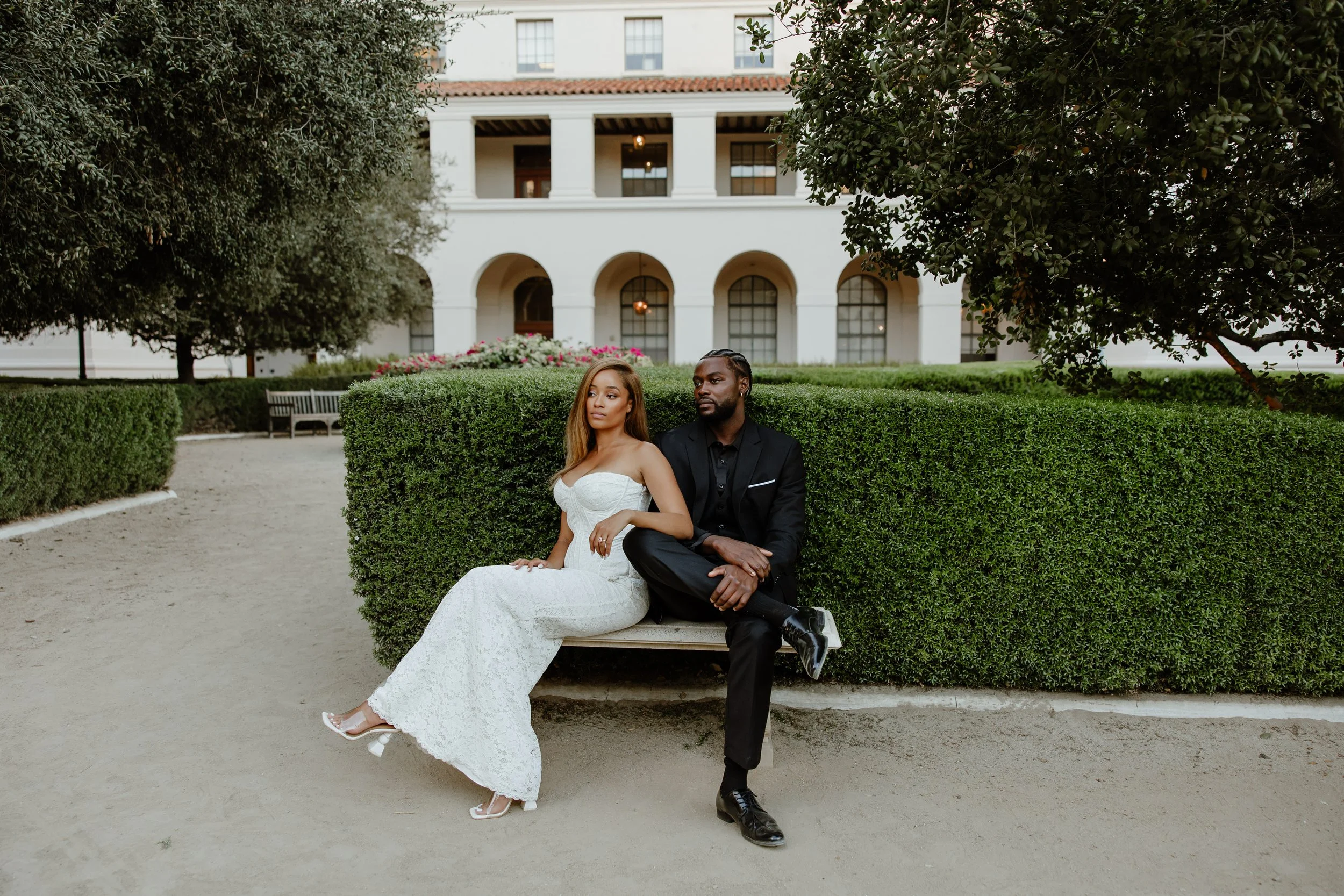Romantic editorial Session in Pasadena, CA