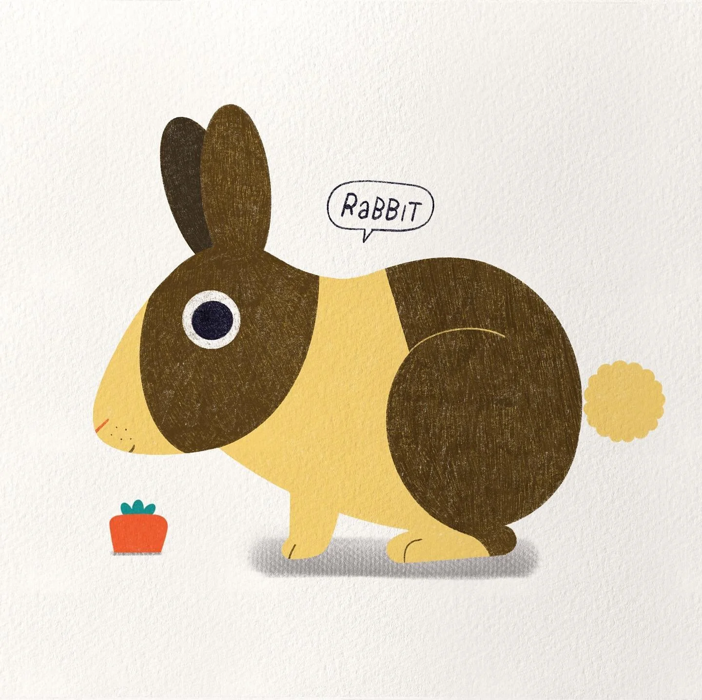 12 Chinese animal zodiac. Rabbit. #drawing #animalillustration #illustration #rabbit #childrensbookillustration  #kidsfashion #ipadprocreate #chinesezodiac #chinesezodiacsign