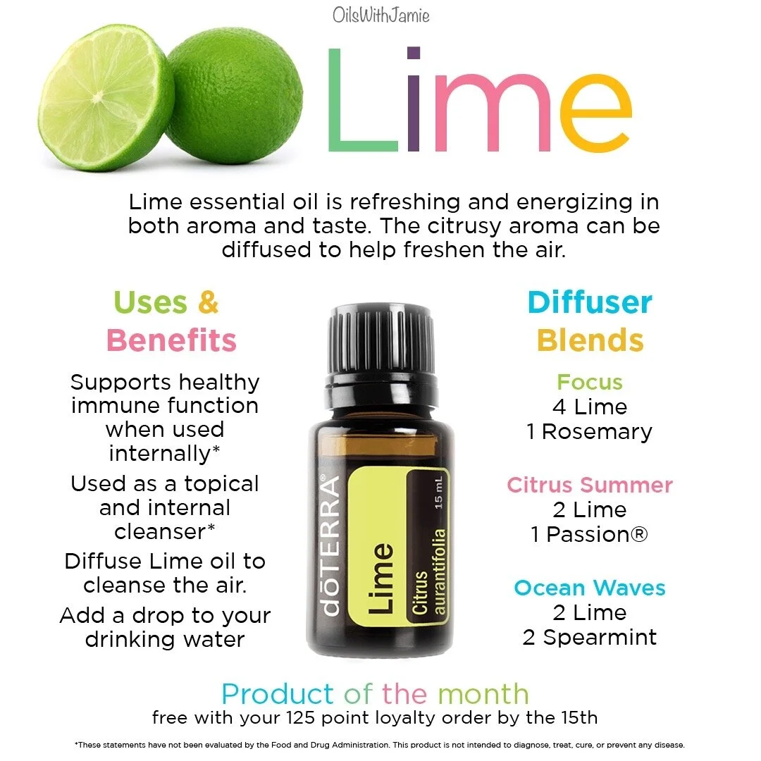 Doterra Lime Essential Oil