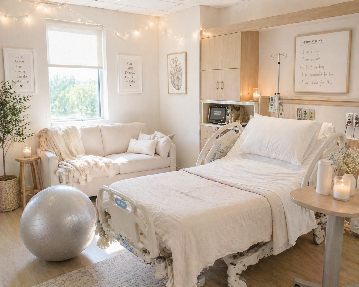 How to Create a Calm Birth Environment (Even in the Hospital)