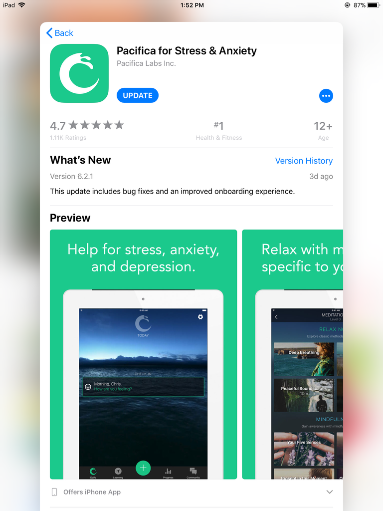 Apple App Store - #1 in Health &amp; Fitness