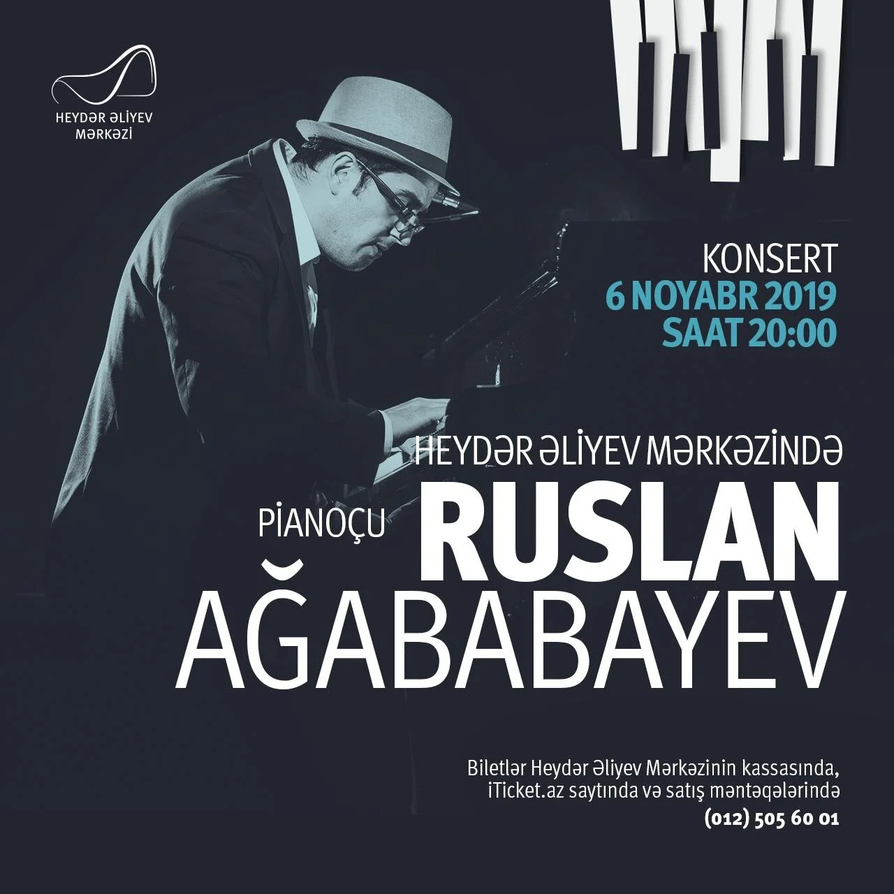 Solo concert at the Heydar Aliyev Center