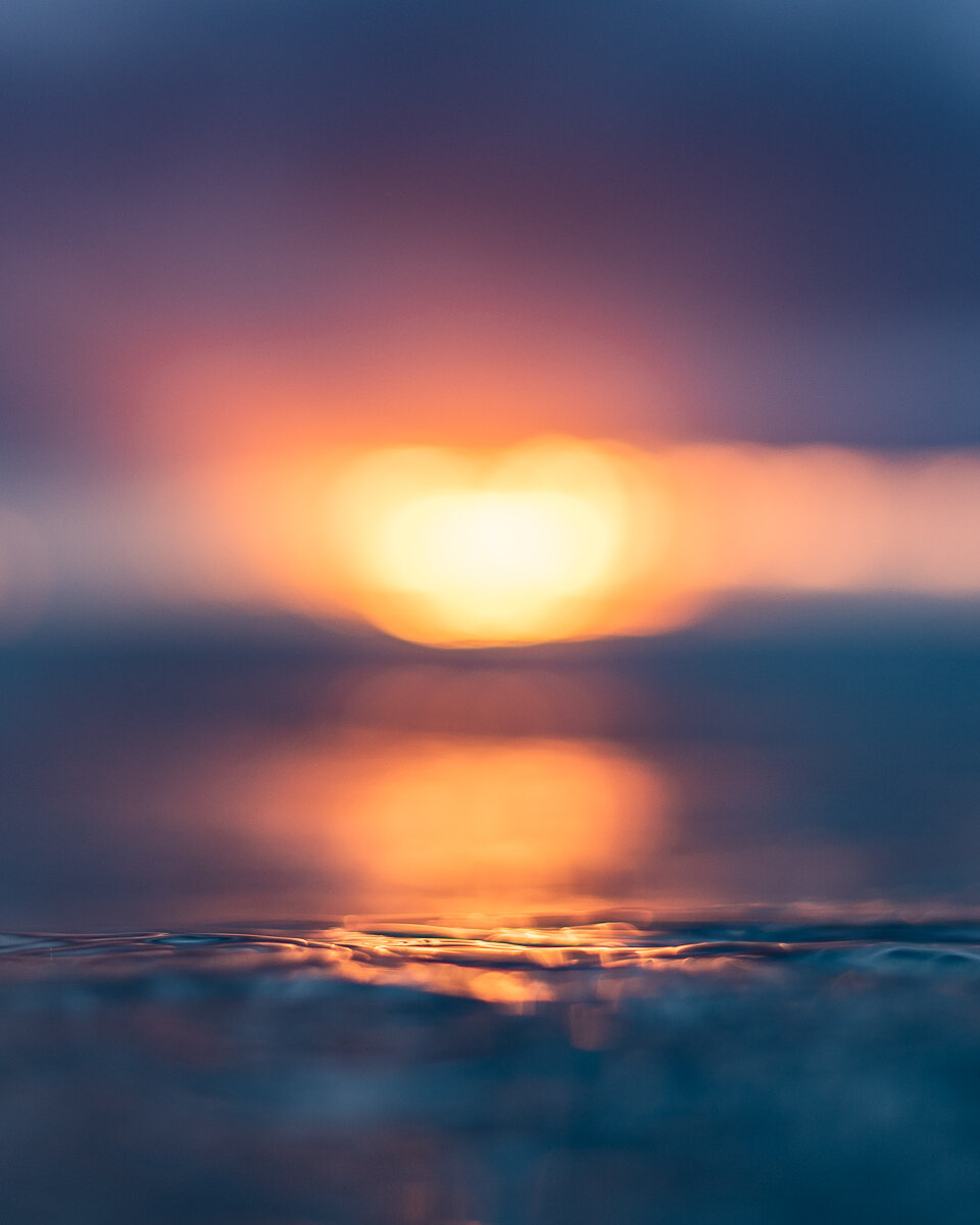 Photography tutorial - How to take beautiful abstract ocean sunrise photos