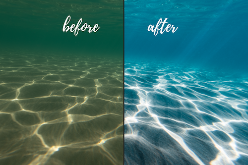 Underwater Lightroom presets before and after Noosa collection-1.png