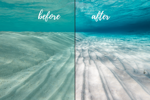 Underwater Lightroom presets before and after Bahamas collection-2.png