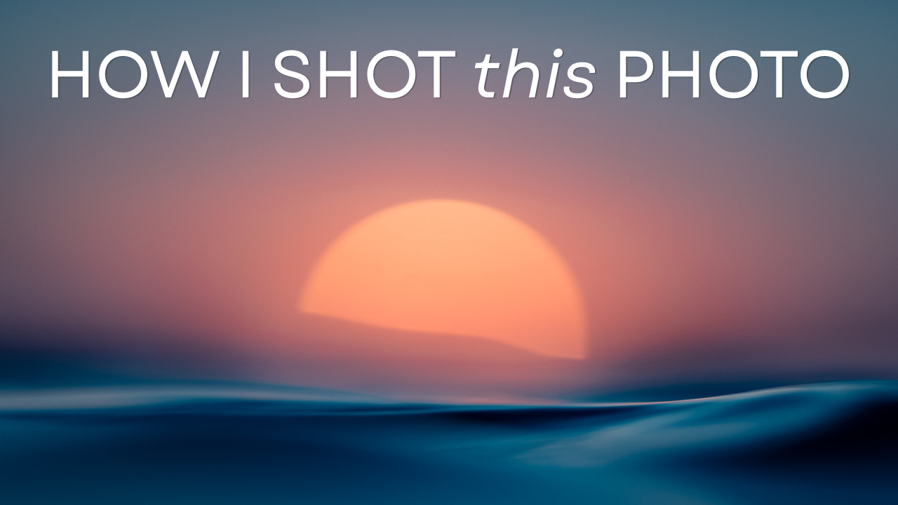 How I shot this abstract ocean photo