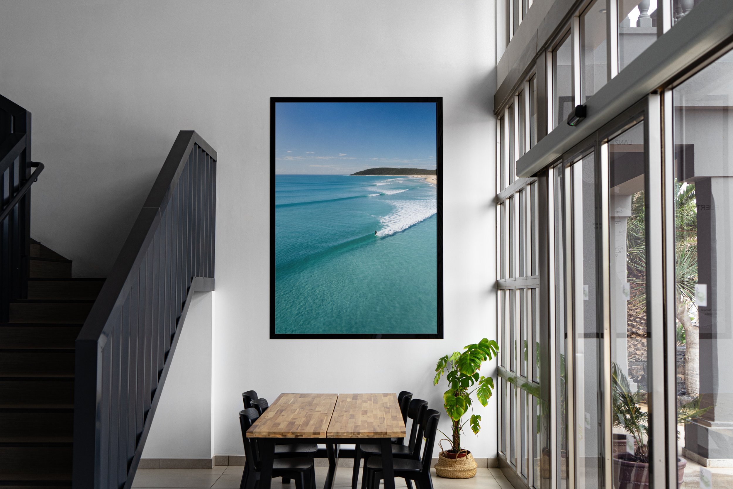 Lone Surfer_Waves at Double Island Point Break artwork.jpg