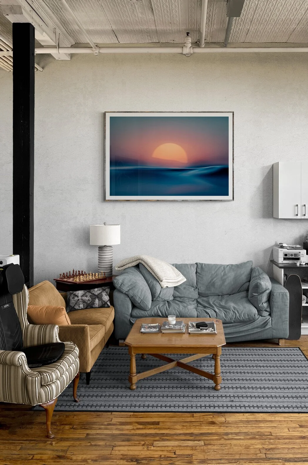 Flux_abstract sunrise ocean photography print.jpg