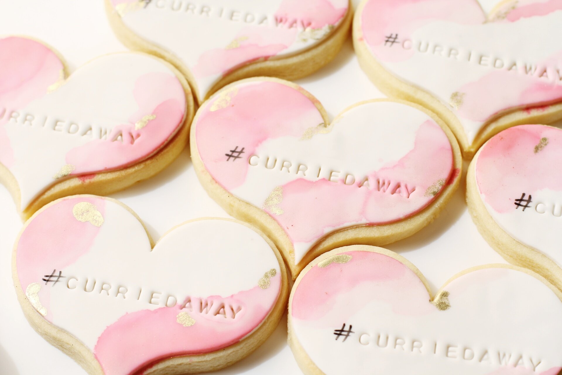 Sugar Cookies - Heart Message