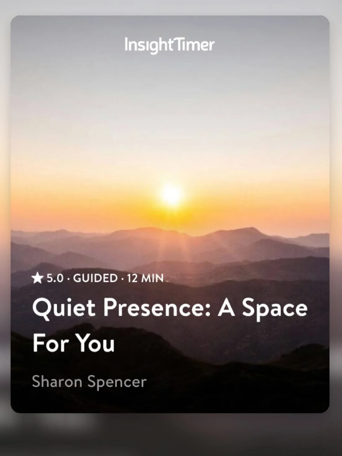 New Meditation 💫 Insight Timer

I was recently in Jamieson, my happy place in the Victorian high country, and I took our food scraps to the compost bin in the garden.

Spring rain had just passed through leaving a beautiful freshness &amp; rich eart
