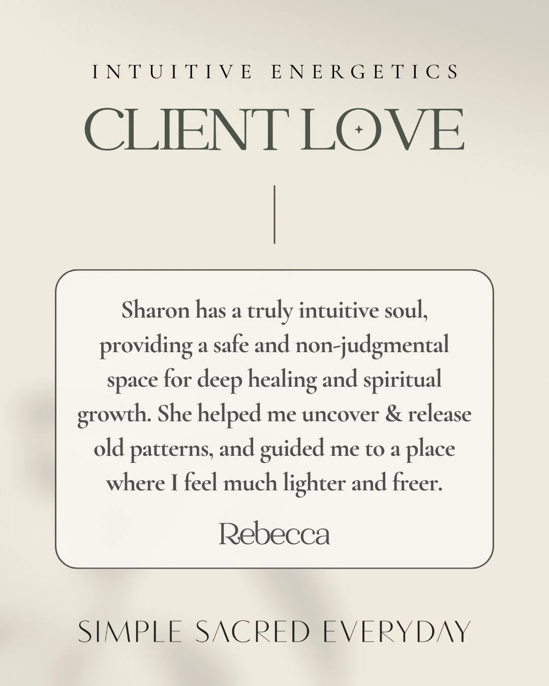 This is a sacred space held just for you where transformation meets embodiment.

We lovingly meet the patterns that been shaping your life and gently transform them, one step at a time. 

It is not a process of becoming someone new.

It is a homecomi