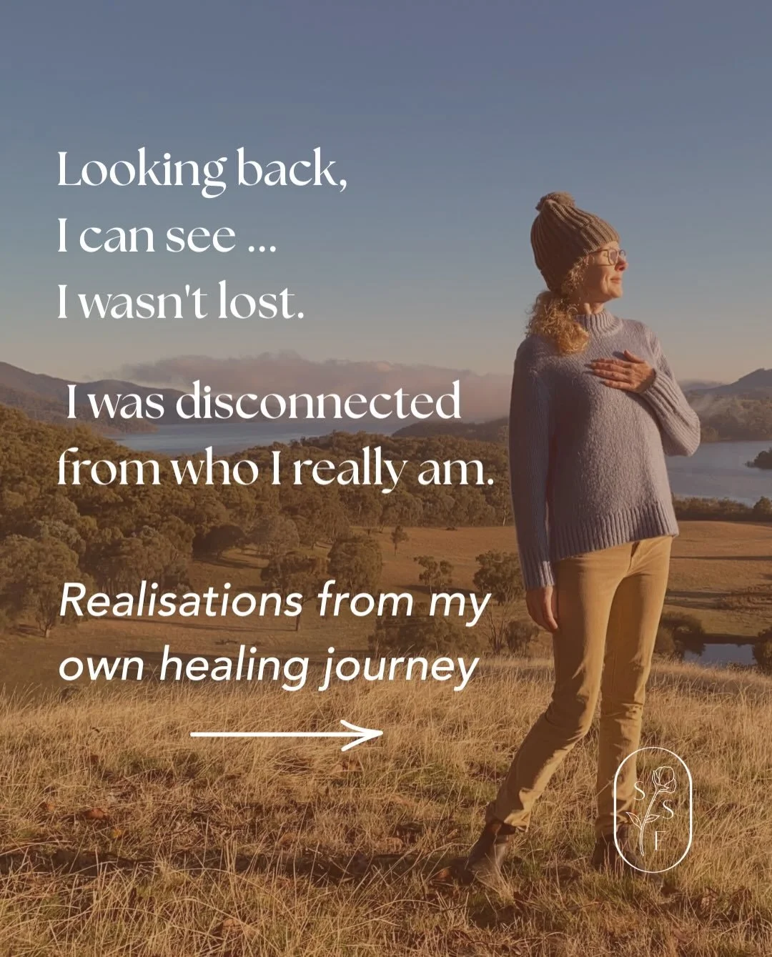 My journey has not been one big breakthrough ✨

It has been lots of small moments of paying attention.

Remembering how to listen to my body.

Learning how to trust my feelings.

Discerning what was &lsquo;me&rsquo; and what was &lsquo;another&rsquo;