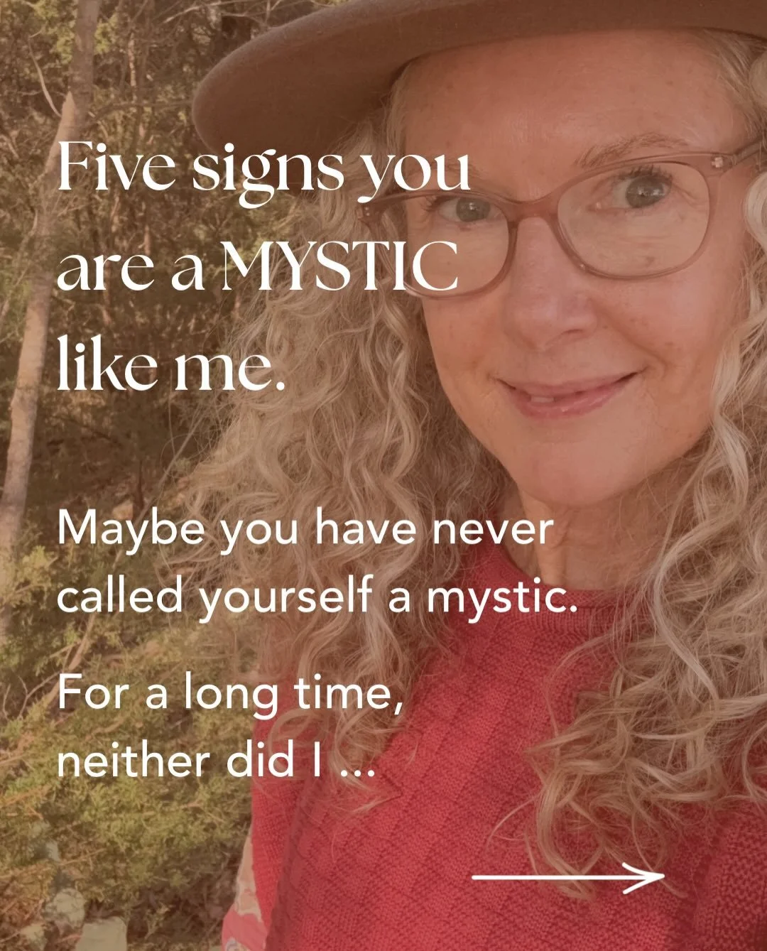 Are you a mystic like me? ✨

There are many of us remembering.

Remembering how to trust what we feel.
To honour what we know.
To make space for the sacred alongside the ordinary.

Do you recognise your inner mystic in any of these signs?

I would lo